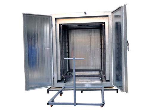 Печь с тележкой - colo-1864 - Hangzhou color powder coating equipment ltd - для сушки / для порошковой окраски / газовая
