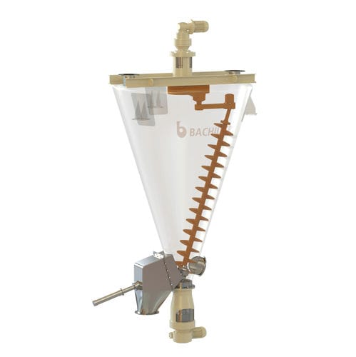 Мешалка с коническим винтом - ELICONOMIX - BACHILLER Mixing & Drying Technology - вертикальная / импульсного действия / для порошка
