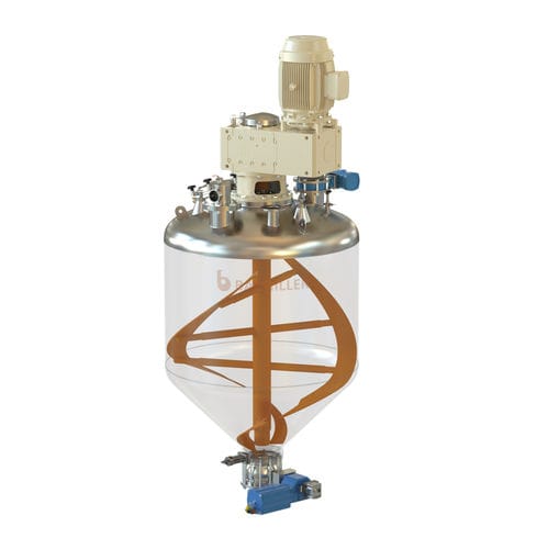 Мешалка с лентами - SUPRAMIX - BACHILLER Mixing & Drying Technology - вертикальная / импульсного действия / для жидкостей