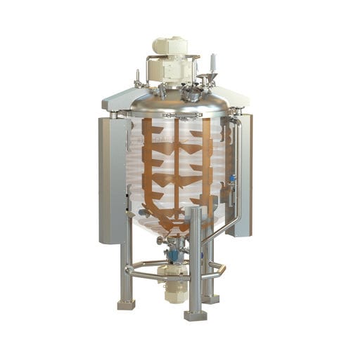 Вакуумный гомогенизатор - BACHMIX R - BACHILLER Mixing & Drying Technology - ротор-статор / вертикальный / импульсного действия
