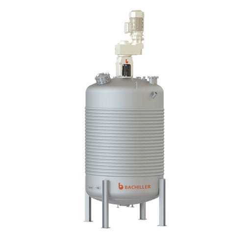 Реактор с перемешиванием - BACHILLER Mixing & Drying Technology - со смесительным резервуаром / для обработки пластмасс / для химических продуктов
