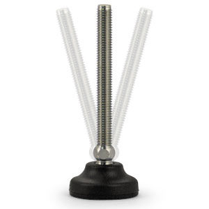 Ножка машины - V42Z01M050 / V42Z02M050 series - Advanced Antivibration Components - из полиамида / противоскользящая / резьбовая