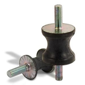 Круглая антивибрационная опора - V11Z03MMMKXA series - Advanced Antivibration Components - из эластомера / из стали / для компрессора