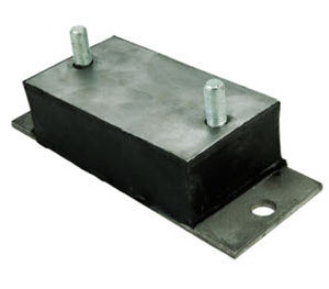 Прямоугольная антивибрационная опора - V10Z 6-520B - Advanced Antivibration Components - из эластомера