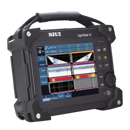 Ультразвуковой детектор неполадок - SyncScan 2 - SIUI(Shantou Institute of Ultrasonic Instruments) - с многоэлементными преобразователями / за счет взуализации / времени полета