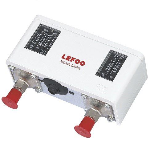 Дифференциальный прессостат - LF58 - ZHEJIANG LEFOO CONTROLS CO., LTD - для масла / для воды / для воздуха