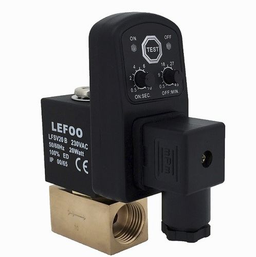 Электромагнитный клапан с прямым приводом - LFSV20-B - ZHEJIANG LEFOO CONTROLS CO., LTD - 2 канала / нормально закрытый / вода