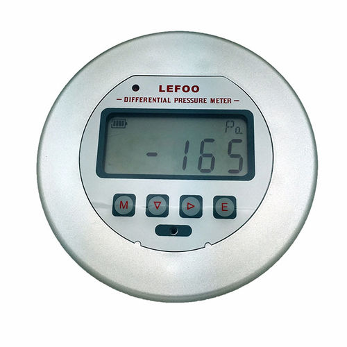 Дифференциальный манометр - LFM3 series - ZHEJIANG LEFOO CONTROLS CO., LTD - с дисплеем LCD / для медицинской сферы / скорости воздуха
