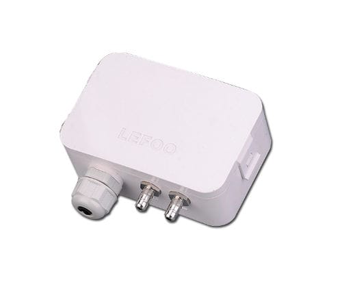 Дифференциальный трансдуктор давления - LFM108 - ZHEJIANG LEFOO CONTROLS CO., LTD - аналоговый / настенный / для систем CVC