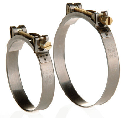 Винтовой зажимной хомут - 14 mm - IDEAL AUTOMOTIVE AND HOSE CLAMPS - высокое сопротивление / ленточный