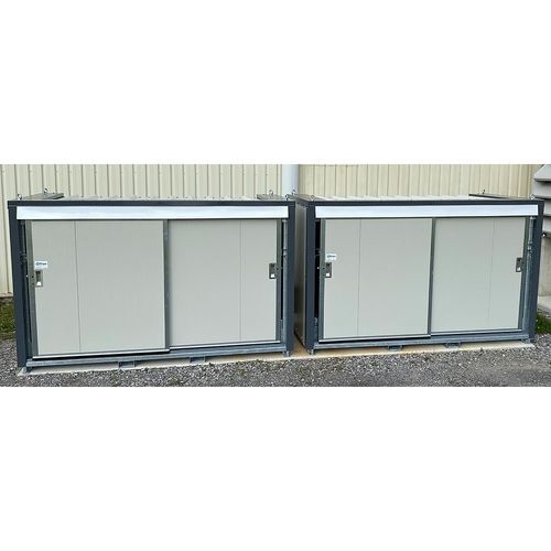 Контейнер для опасных продуктов - CONT3M2NIPC-EI120 - DIFOPE - для химических продуктов / для хранения / для бочек