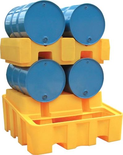 Сборный поддон 2 бочки - 450 l - DIFOPE - из пластика