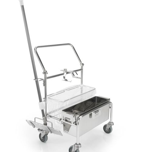 Тележка для очистки - PurMop® GO - Hydroflex Group GmbH - с роликами