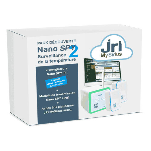 Система сбора данных для измерения температуры - PACK NANO SPY - JRI - настольный / беспроводной / с беспроводной передачей данных
