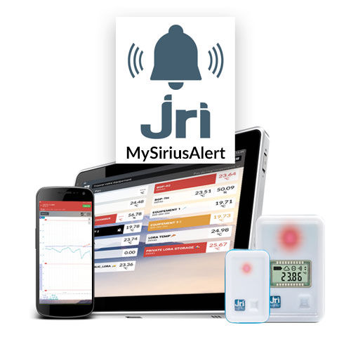 Мобильное приложение для контроля - MySiriusAlert - JRI - для измерений / для визуализации / обработки данных