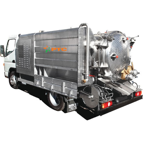Установка вакуумирования со смазкой - URBAN COMBI 2000/3000 - P.T.C.  Srl - промышленная / с очистителем высокого давления