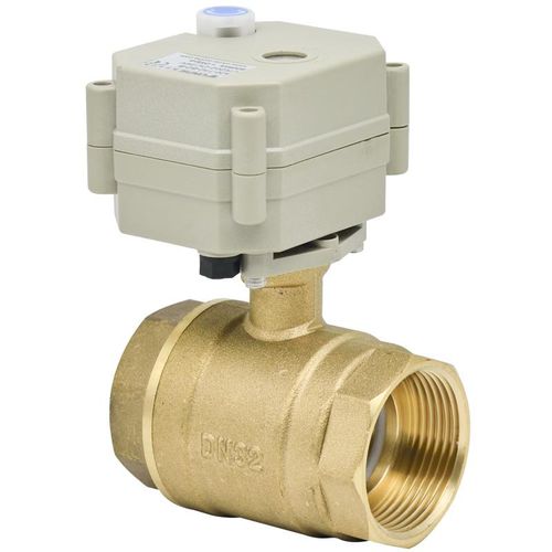 Клапан со сферическим золотником - T32-B2-B - Taizhou Tonhe Flow Control Equipment Co.,ltd - с электрическим приводом / для контроля / для воды
