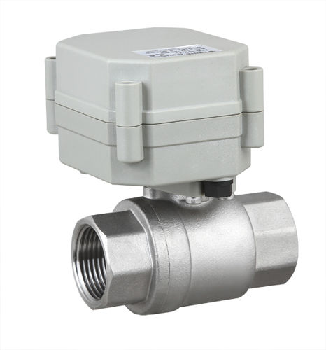 Клапан со сферическим золотником - T20-S2-A - Taizhou Tonhe Flow Control Equipment Co.,ltd - с электрическим приводом / для воды / из нержавеющей стали