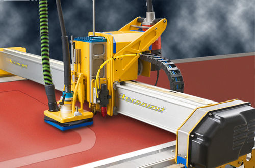 Станок для резки с ножом - Aeronaut Hypergrinder - Aeronaut Automation Pty Ltd - для тканей / ЧПУ / автоматический