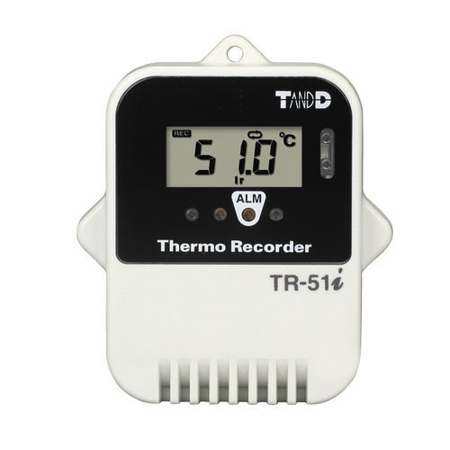 Регистратор данных для измерения температуры - TR-51i - T&D Corporation - USB / со светодиодным дисплеем / для контроля