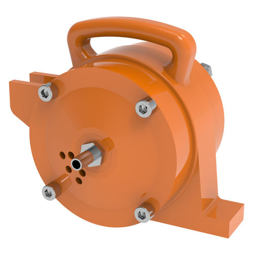 Воздушный вибратор - KVM-HV series - KEM-P VIBRATION MOTORS - пневматический / круговой / для перегородки