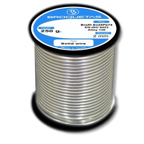Бессвинцовая сварочная проволока - BROFIL 25 - Broquetas - из олова