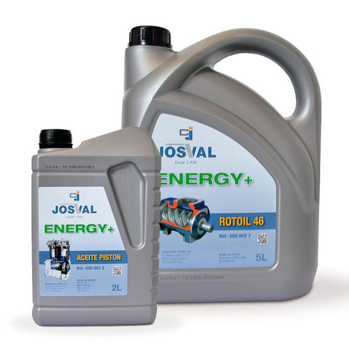 Смазочное масло - ENERGY+ series - Compresores Josval, S.L. - на основе минерального масла / для компрессора / промышленное
