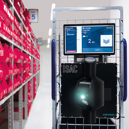 Система подготовки управления несколько - Mobiles Pick-by-Light System ISAC - CAPTRON - система pick & put / световая индикация ячейки отбора / для интралогистики