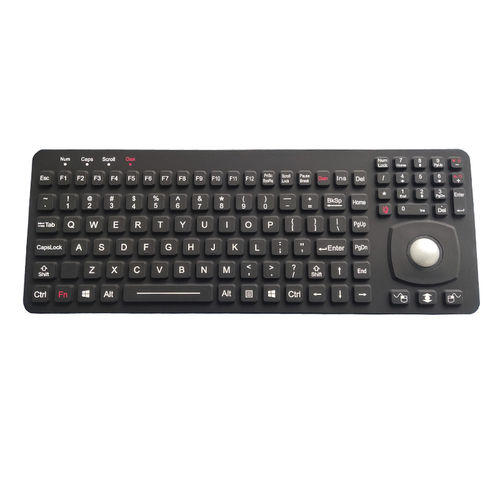 Встраиваемая клавиатура - K-TEK-M366-OTB-KP-FN-BL-OEM - Key Technology China Limited - с механическими клавишами / с клавишей Fn / 3 клавиши мыши