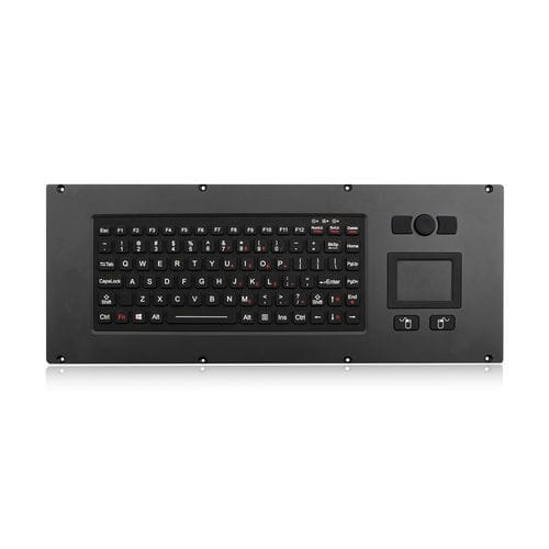 Встраиваемая клавиатура - K-TEK-M464-DTP-DHP-FN-BL - Key Technology China Limited - с механическими клавишами / с клавишей Fn / 91 клавиша