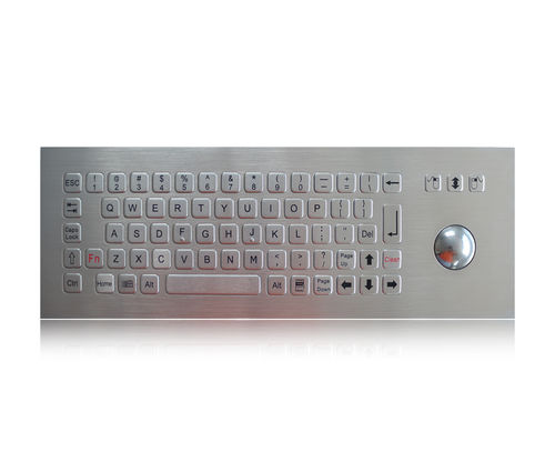 Встраиваемая клавиатура - K-TEK-B361-OTB-DWP - Key Technology China Limited - 3 клавиши мыши / 71 клавиша / с трекболом