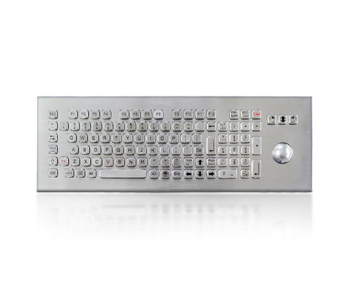 Встраиваемая клавиатура - K-TEK-A420-OTB-KP-FN-DWP - Key Technology China Limited - 3 клавиши мыши / 104 клавиши / с трекболом