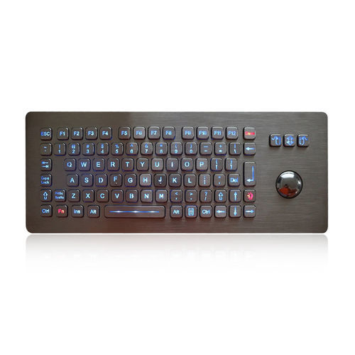 Встраиваемая клавиатура - K-TEK-A361-OTB-FN-BL-DWP - Key Technology China Limited - с клавишей Fn / 3 клавиши мыши / 85 клавиш