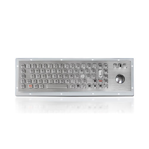 Встраиваемая клавиатура - K-TEK-A392-OTB-DWP - Key Technology China Limited - 3 клавиши мыши / 75 клавиш / с трекболом