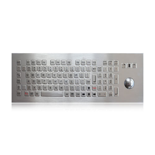 Встраиваемая клавиатура - K-TEK-B420-MTB-KP-FN-DWP - Key Technology China Limited - с клавишей Fn / 3 клавиши мыши / 104 клавиши