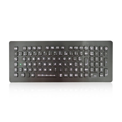 Встраиваемая клавиатура - K-TEK-A360KP-FN-BL-DWP - Key Technology China Limited - с клавишей Fn / 102 клавиши / для внешнего использования