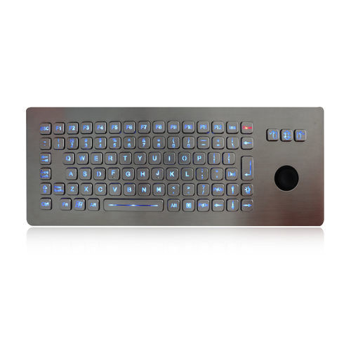 Встраиваемая клавиатура - K-TEK-A361-DHP-FN-BL-DWP - Key Technology China Limited - с клавишей Fn / 3 клавиши мыши / 86 клавиш