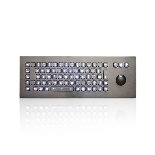 Встраиваемая клавиатура - K-TEK-A361-OTB-BL-DWP - Key Technology China Limited - 71 клавиша / с трекболом / для внешнего использования