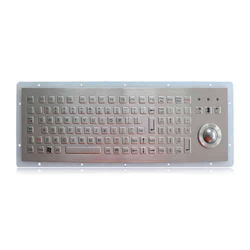 Встраиваемая клавиатура - K-TEK-B312-MTB-KP-FN-DWP - Key Technology China Limited - с клавишей Fn / 3 клавиши мыши / 107 клавиш