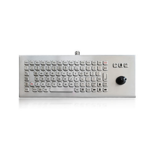 Клавиатура для письменного стола - K-TEK-A361-JS-FN-DT-DWP - Key Technology China Limited - с клавишей Fn / 3 клавиши мыши / 86 клавиш