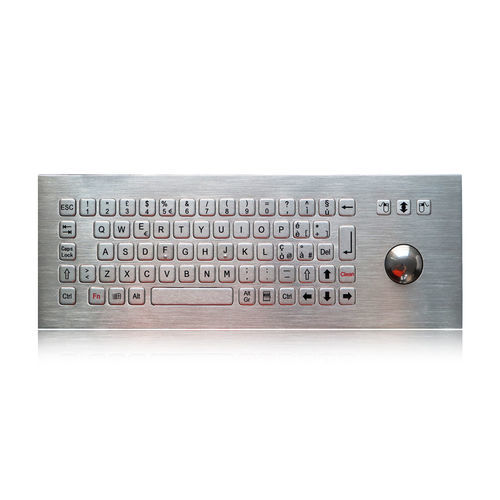 Встраиваемая клавиатура - K-TEK-B361-MTB-DWP - Key Technology China Limited - с клавишей Fn / 3 клавиши мыши / 71 клавиша