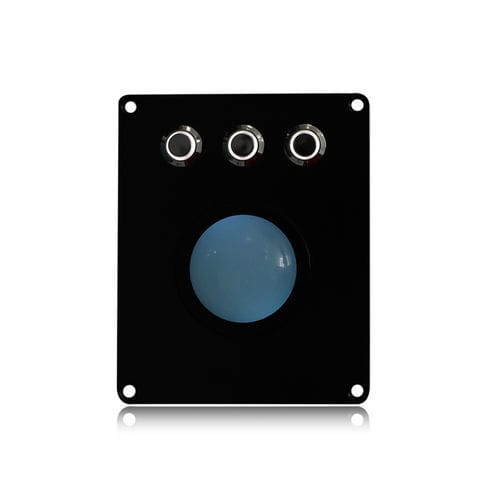 Механический трекбол - K-TEK-B82-38-CTB-BL-BT-DWP - Key Technology China Limited - встраиваемый / 38 мм / USB