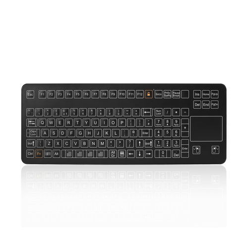 Клавиатура для письменного стола - K-TEK-D396TP-KP-FN-DT-SW - Key Technology China Limited - микропереключатель / с клавишей Fn / 2 клавиши мыши