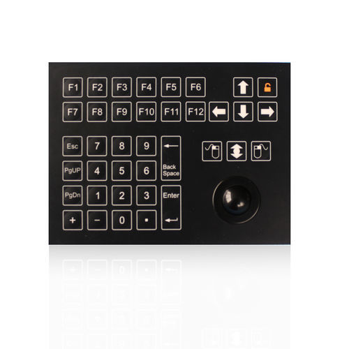 Цифровая клавиатура с клавишей Fn - K-TEK-D185-MTB-KP-SW - Key Technology China Limited - 3 клавиши мыши / 38 клавиш / встраиваемая