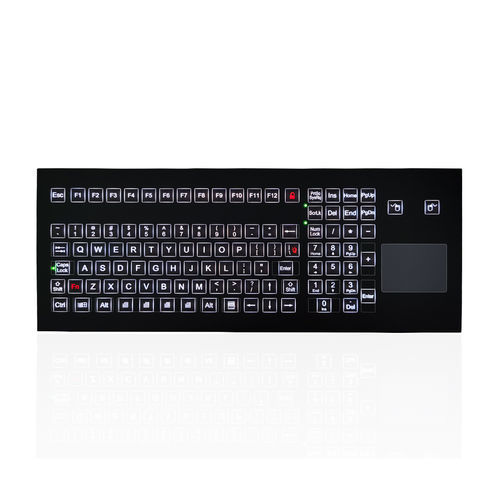 Встраиваемая клавиатура - K-TEK-D410TP-KP-FN-BL-SW - Key Technology China Limited - микропереключатель / мембранная / с клавишей Fn