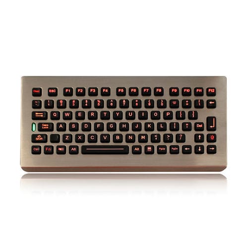 Клавиатура для письменного стола - K-TEK-M298-FN-DT-BL - Key Technology China Limited - с клавишей Fn / 82 клавиши / промышленная