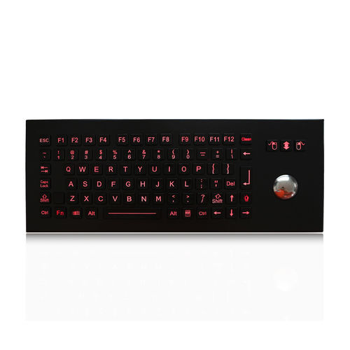 Клавиатура для письменного стола - K-TEK-M361-OTB-FN-BL-BT-DT-DWP - Key Technology China Limited - с клавишей Fn / 3 клавиши мыши / 85 клавиш