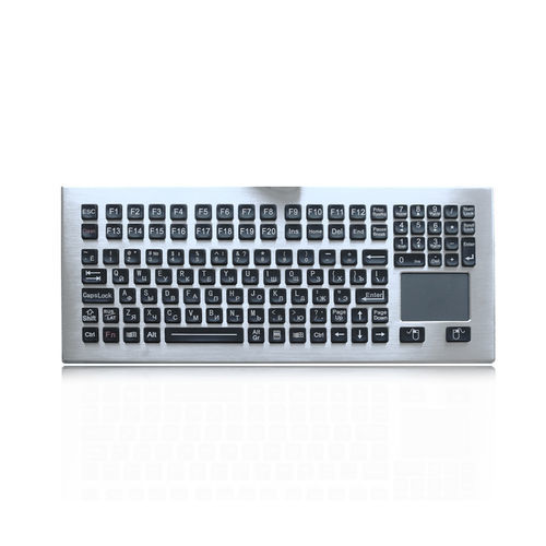 Клавиатура для письменного стола - K-TEK-M383TP-KP-FN-DT-DWP - Key Technology China Limited - с клавишей Fn / 2 клавиши мыши / 116 клавиш