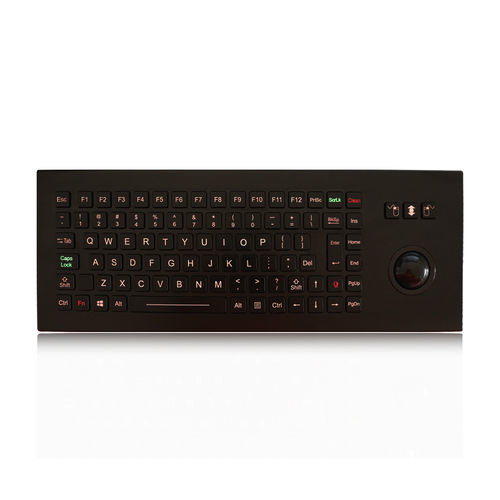 Клавиатура для письменного стола - K-TEK-M390-MTB-FN-BL-NV-151B-BT-DT-DWP - Key Technology China Limited - с клавишей Fn / 3 клавиши мыши / 92 клавиши