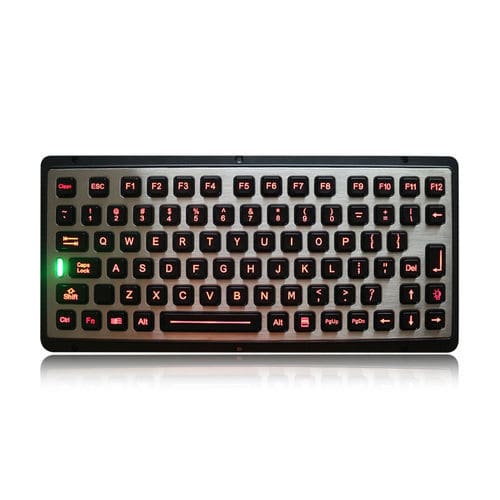 Встраиваемая клавиатура - K-TEK-M298-FN-BL - Key Technology China Limited - с клавишей Fn / 82 клавиши / промышленная